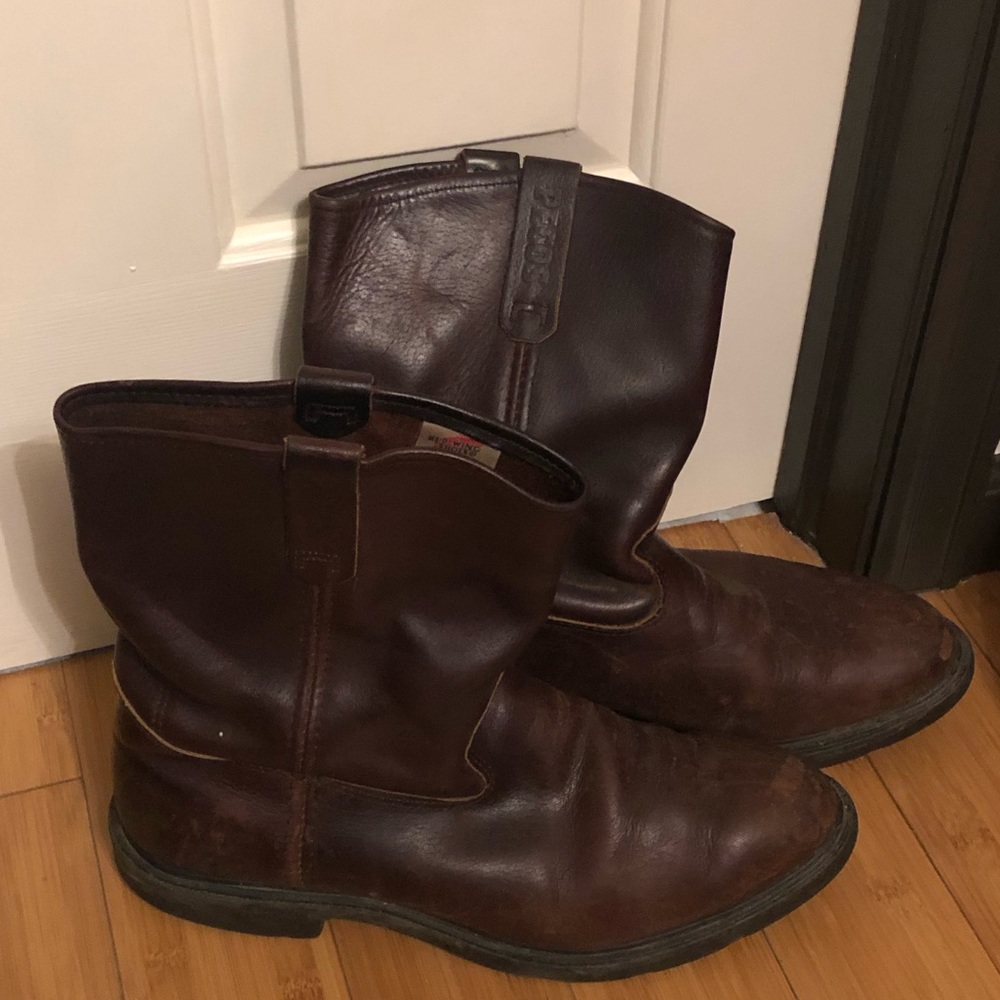 14D Red Wing Pecos Boots